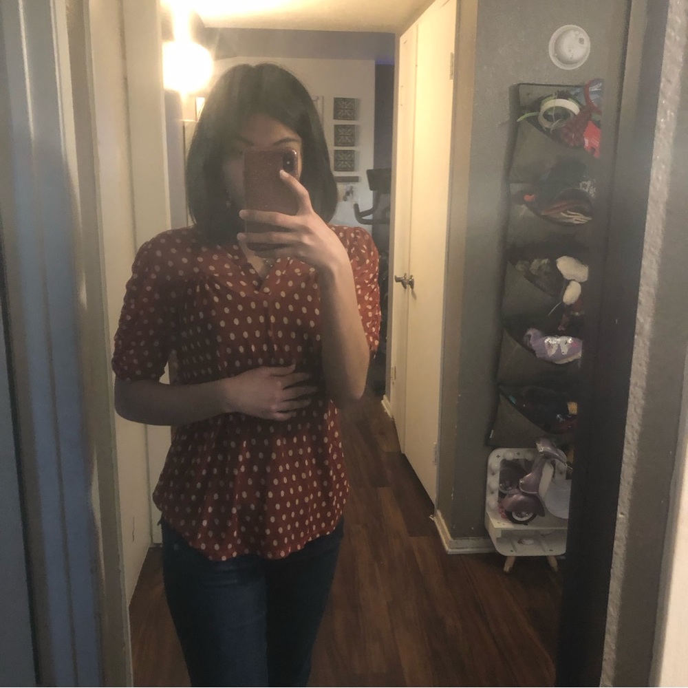 Poki dot shirt